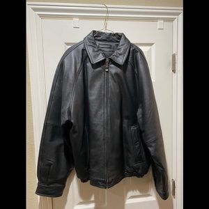 Men’s leather jacket